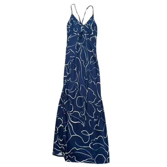 Madewell Layton Slip Dress in Blue, Size US 4 - Picture 7 of 8
